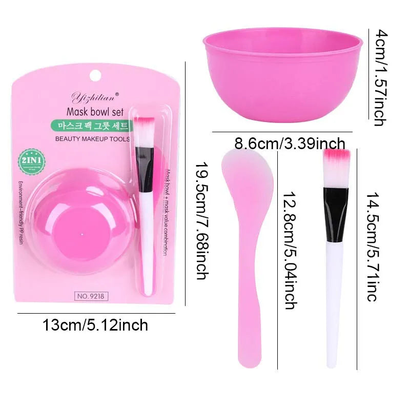 Beauty Mask Mixing Kit (3-Piece Set)