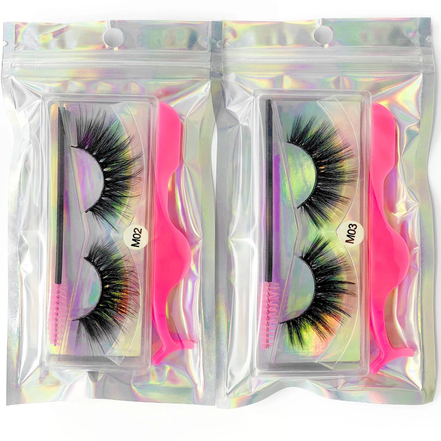 Mink Eyelashes Set