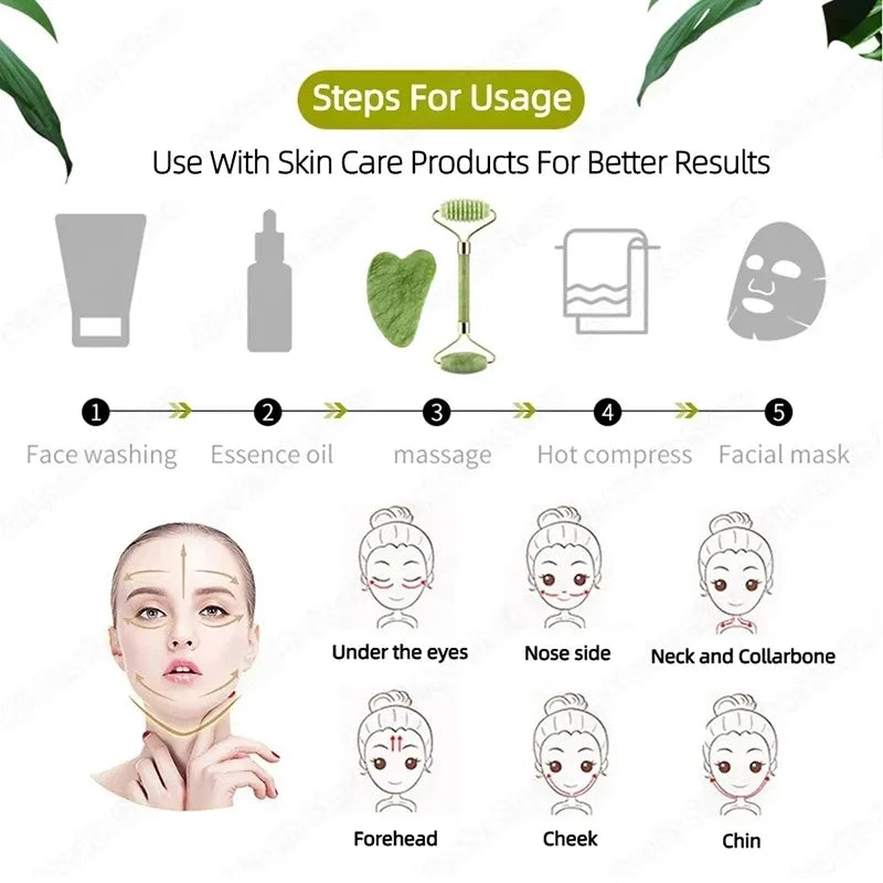 Jade Glow Gua Sha Massager